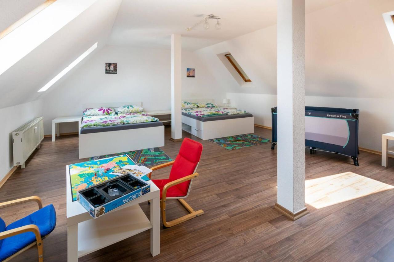 Ferienwohnung Big Family Ichenhausen Dış mekan fotoğraf